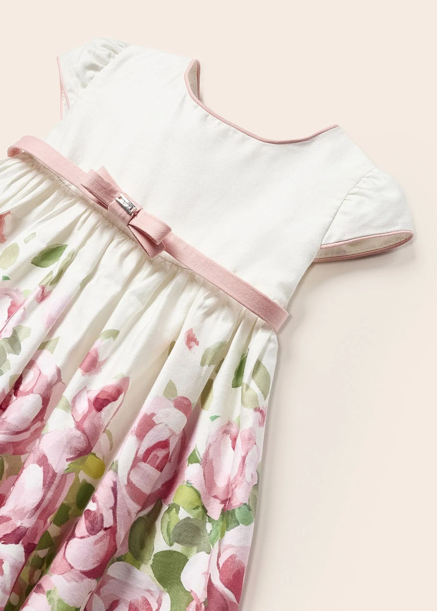 Mayoral Toddler Girl Printed Ceremony Dress