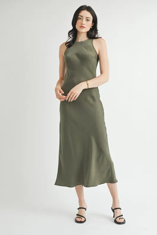 Mila Satin Slip Dress