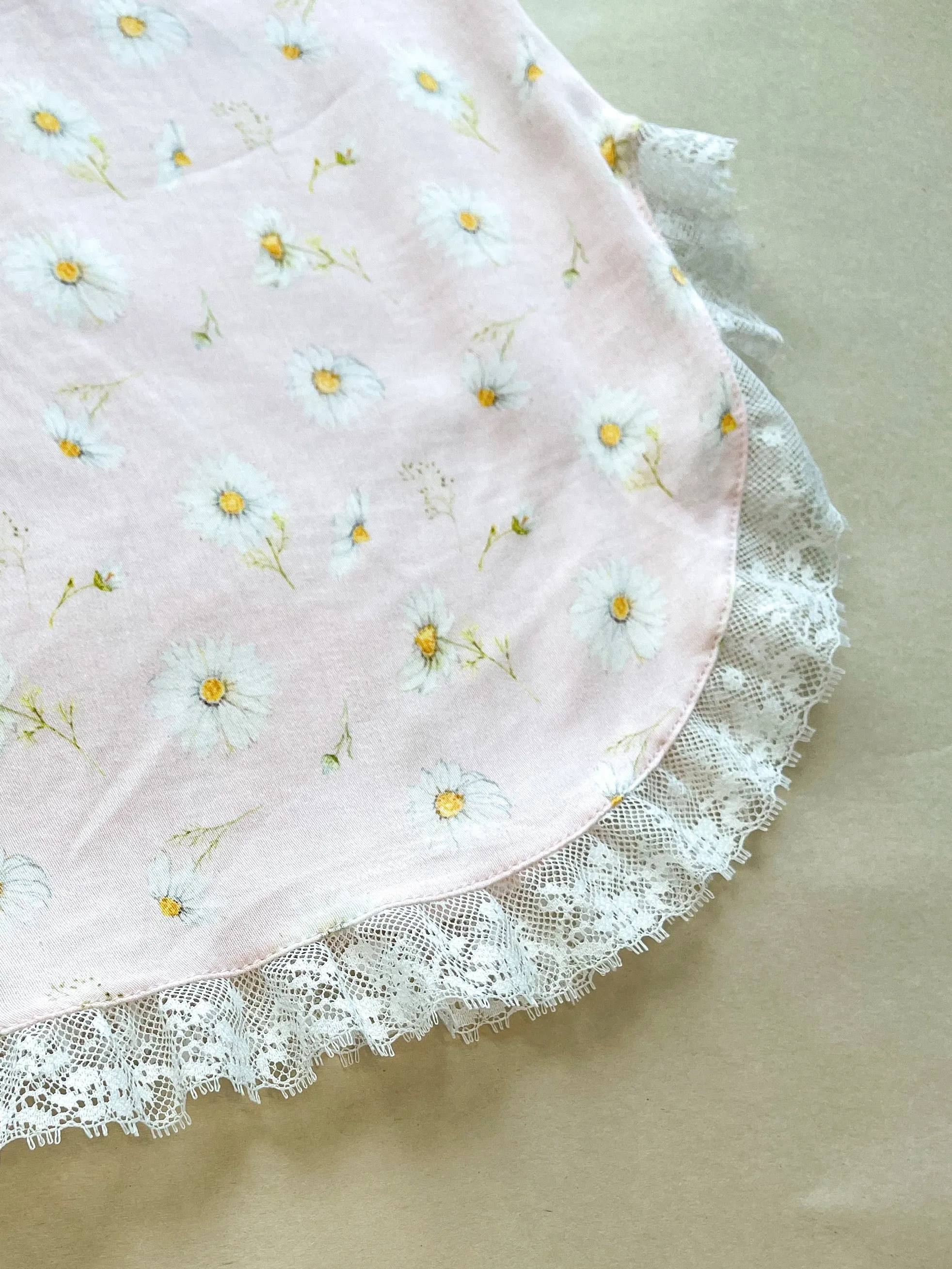 MILANA - GIRLS VISCOSE PYJAMA PINK DAISY PRINT