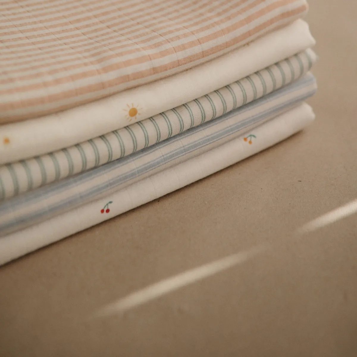 Muslin Swaddle Blanket Organic Cotton (Sun)