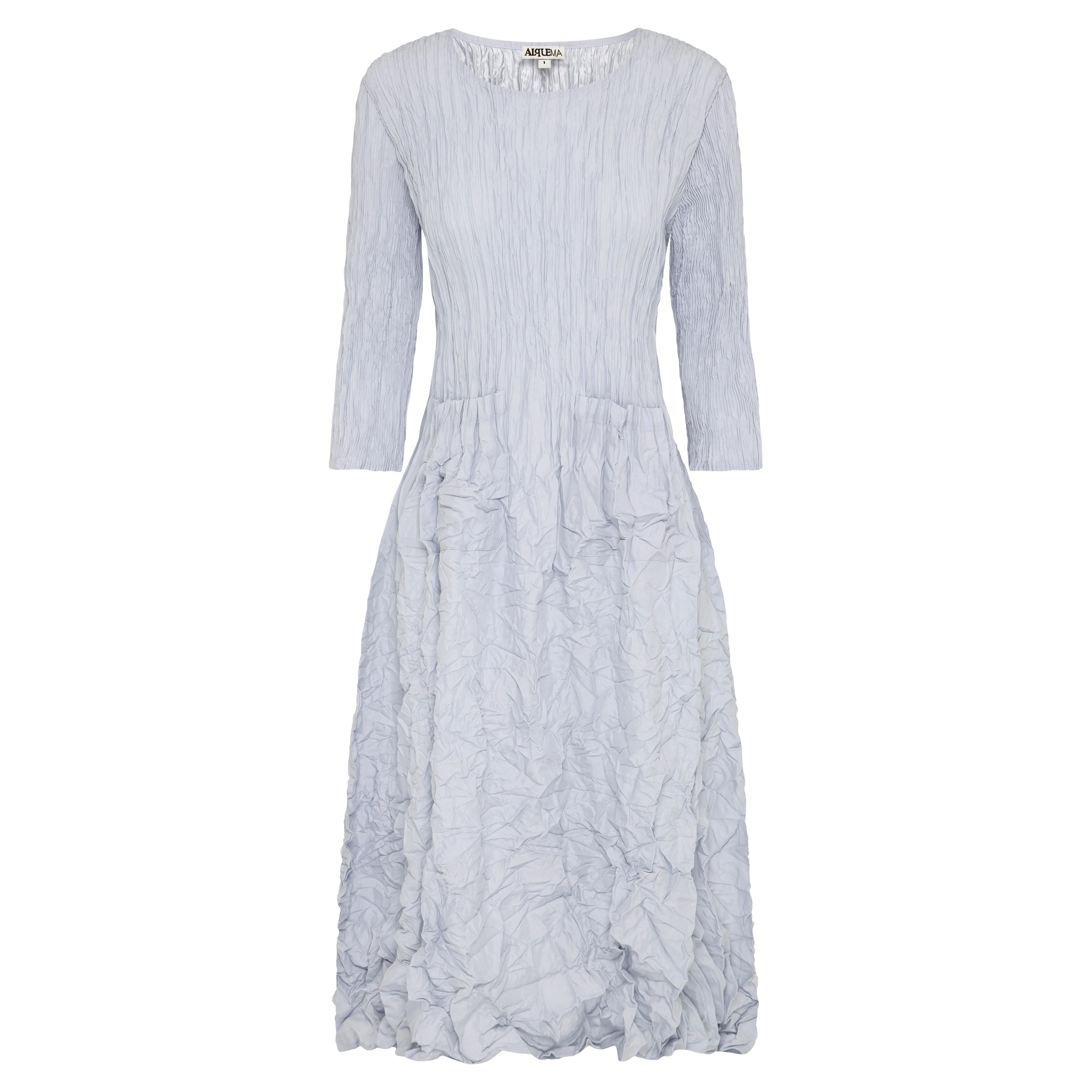 NEW | 3/4 Sleeve Smash Pocket Dress - Plain Colours | Alquema