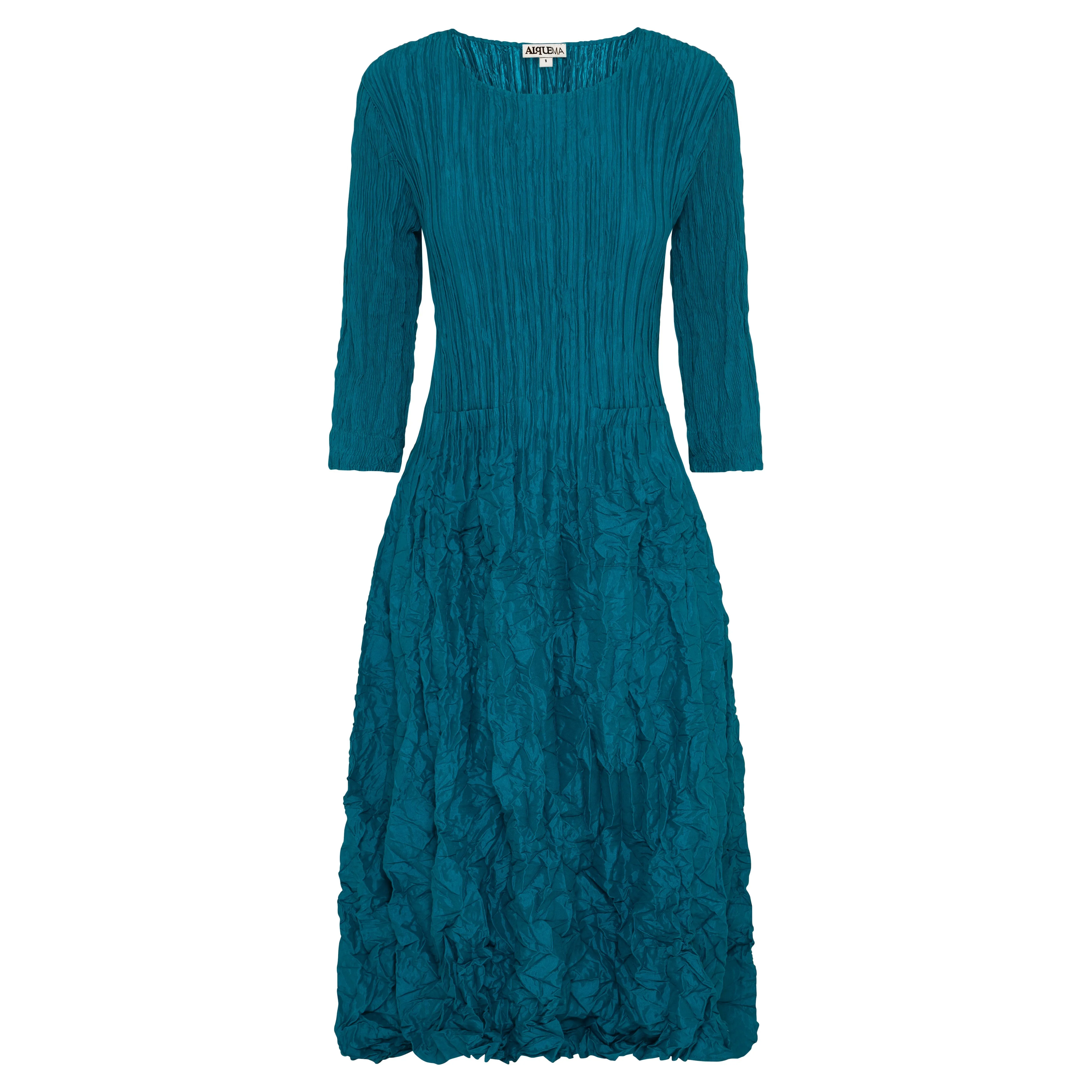 NEW | 3/4 Sleeve Smash Pocket Dress - Plain Colours | Alquema