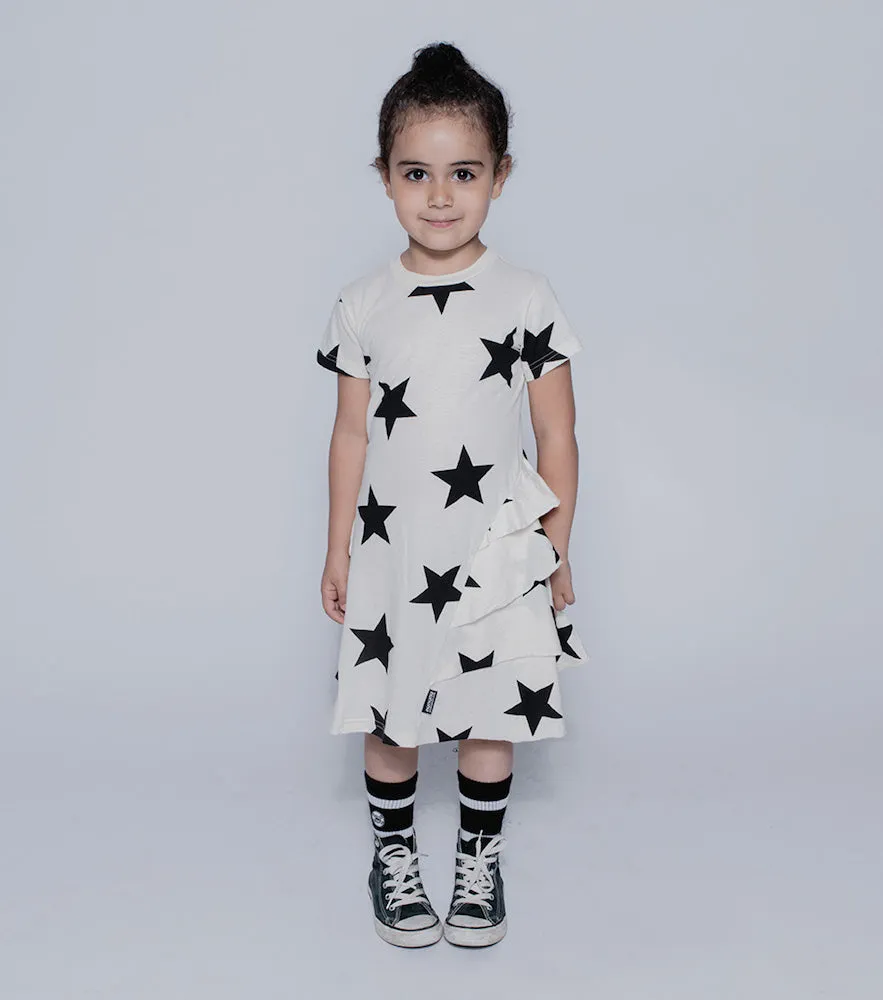 NUNUNU Star Layered Dress