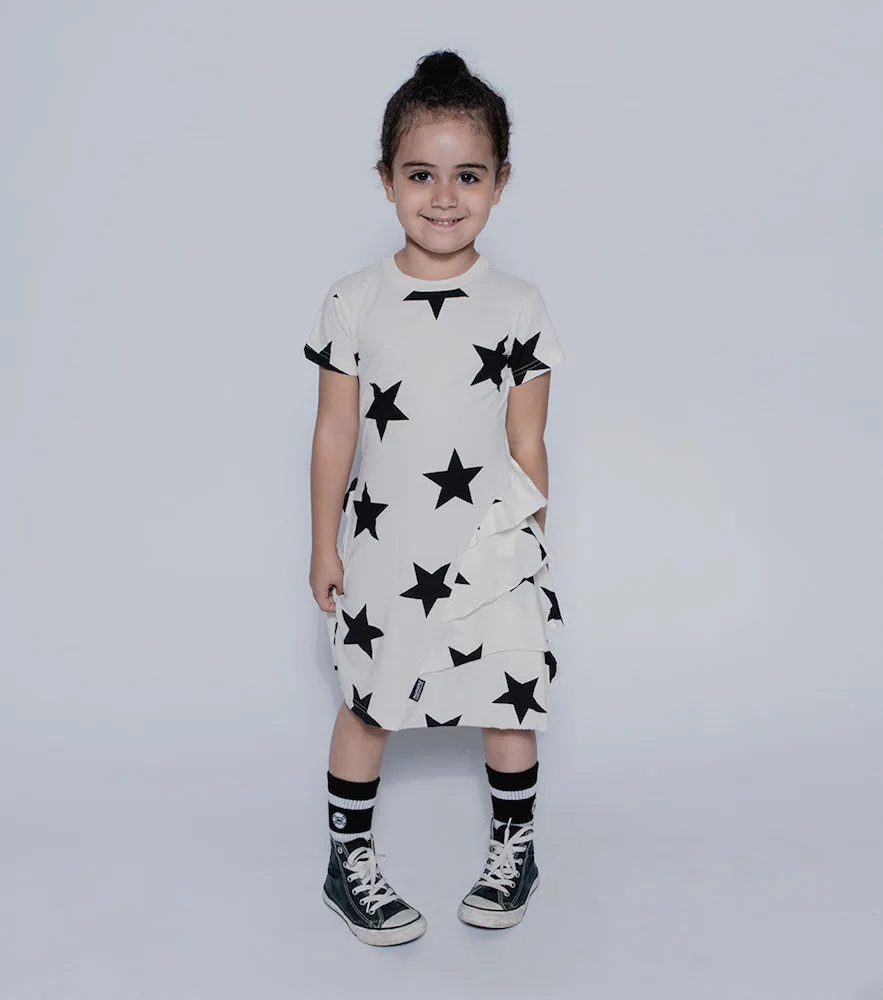 NUNUNU Star Layered Dress