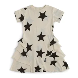 NUNUNU Star Layered Dress