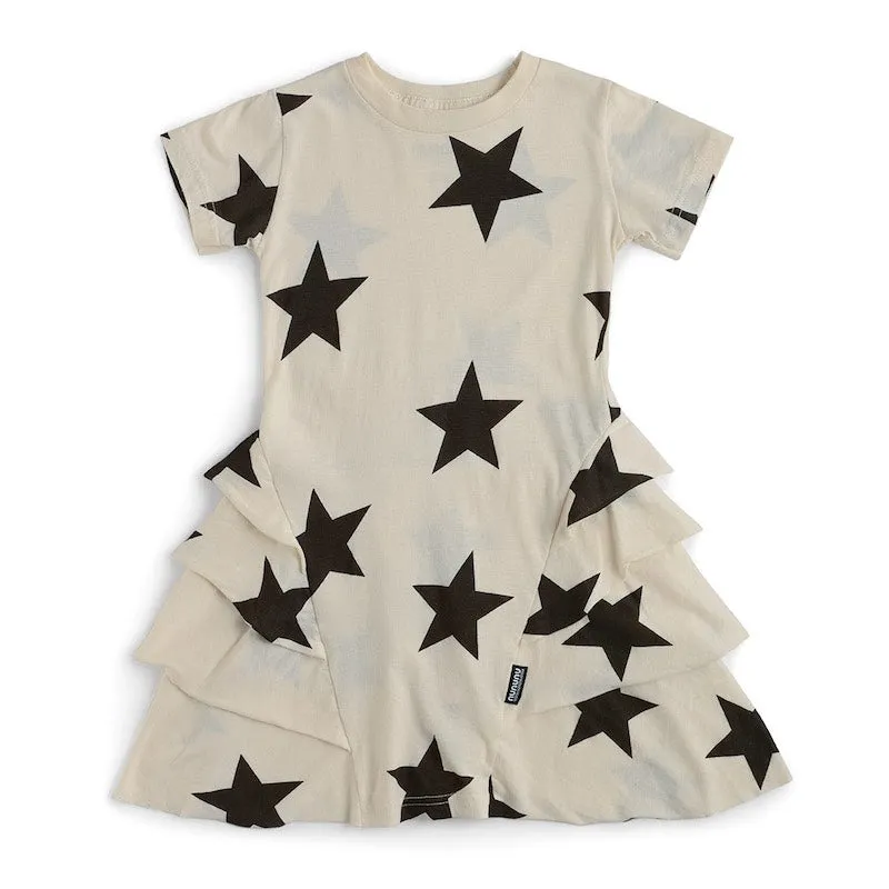 NUNUNU Star Layered Dress