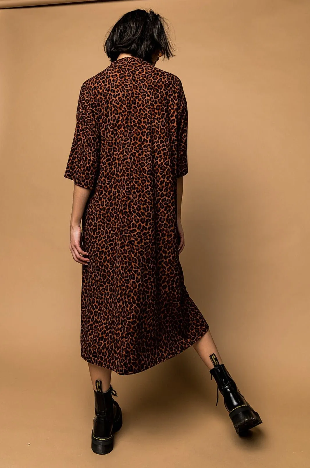 Ozzy Dress in Leopard