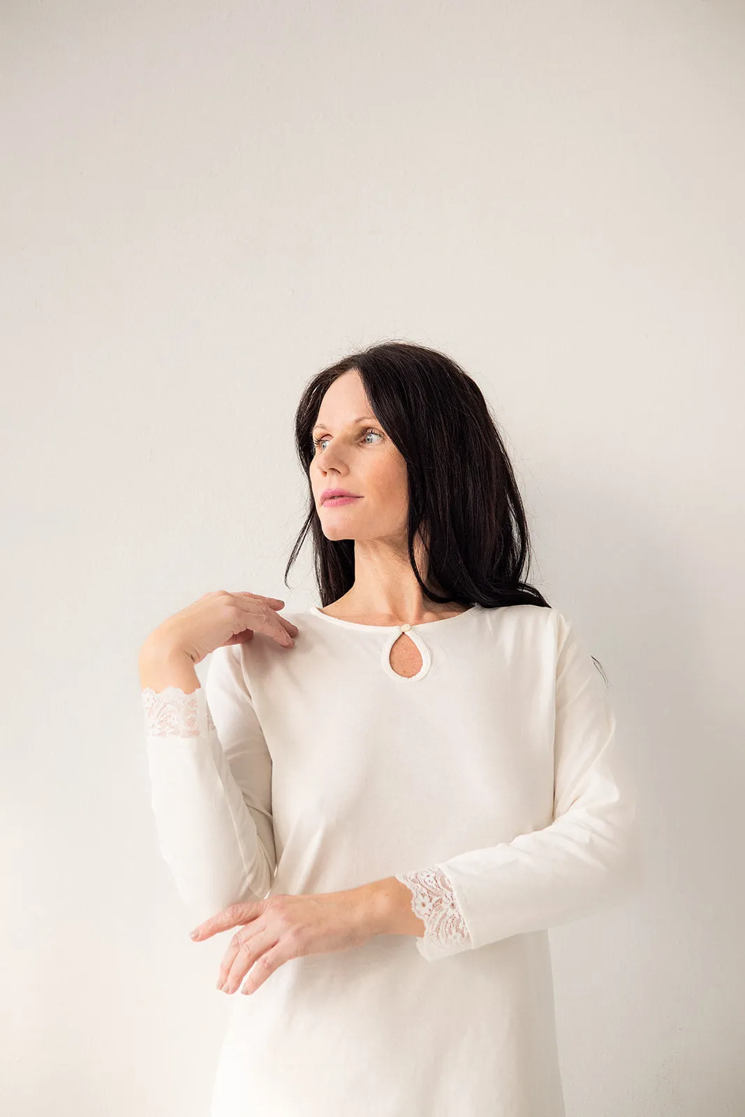 Pima Cotton Elegance Gown