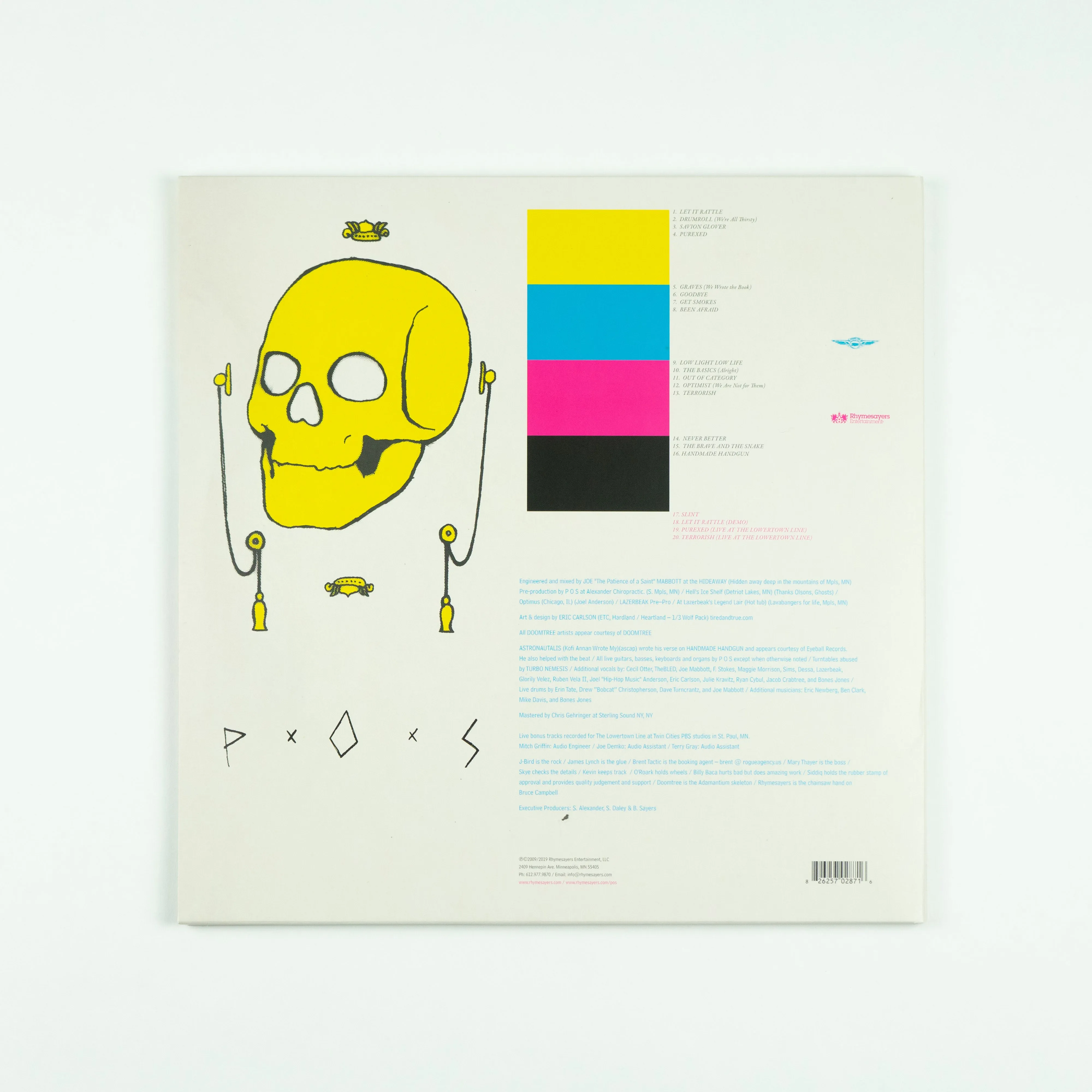 P.O.S - Never Better (10th Anniversary Edition) Triple Vinyl LP Set