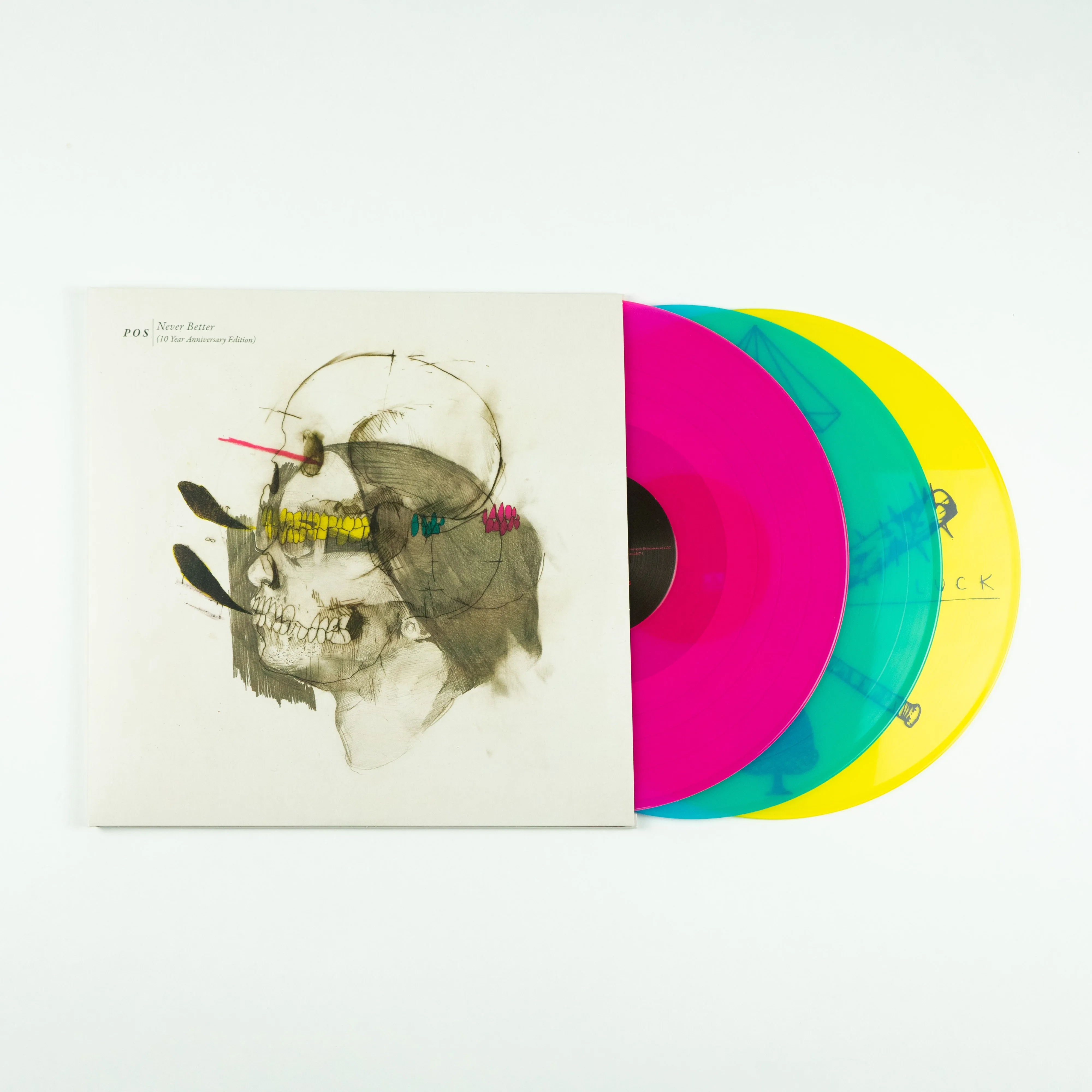 P.O.S - Never Better (10th Anniversary Edition) Triple Vinyl LP Set