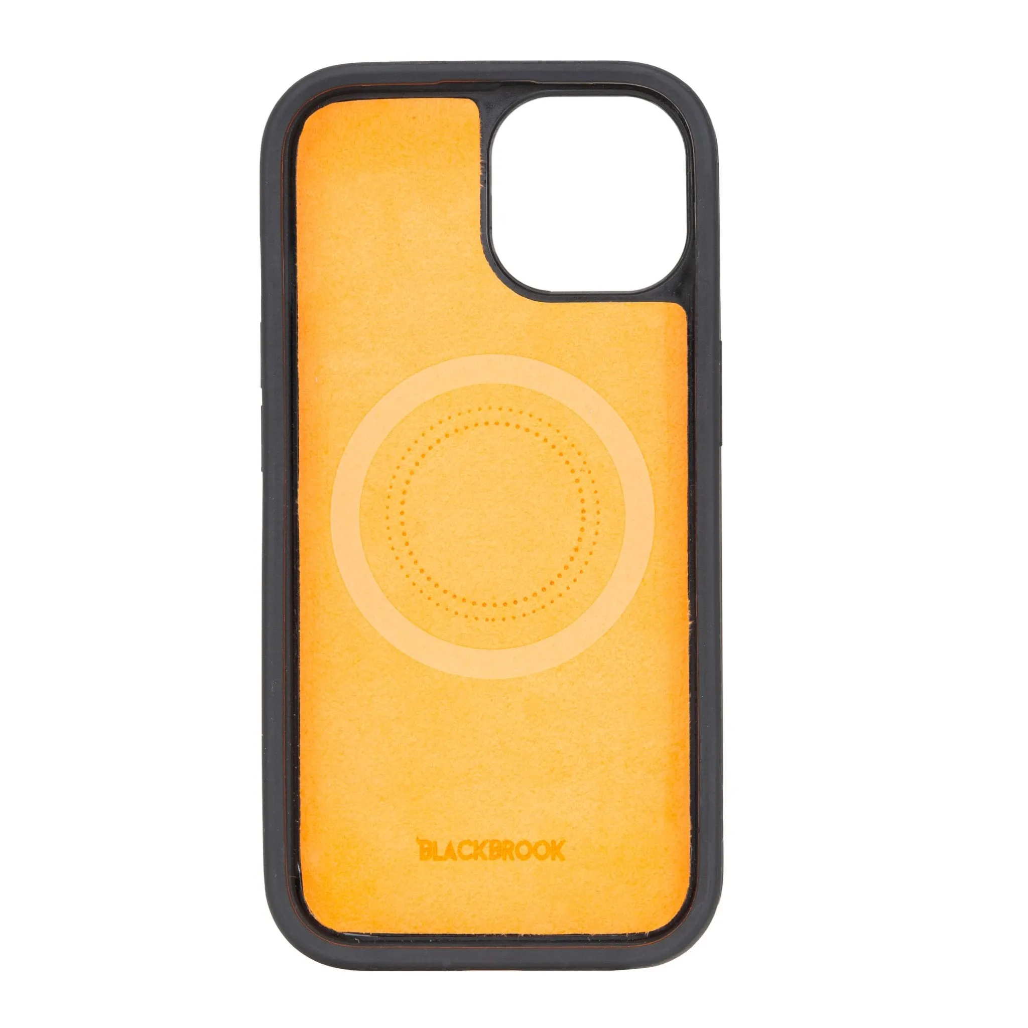 Reed iPhone 15 Plus Snap-On with Stand Case, Golden Brown