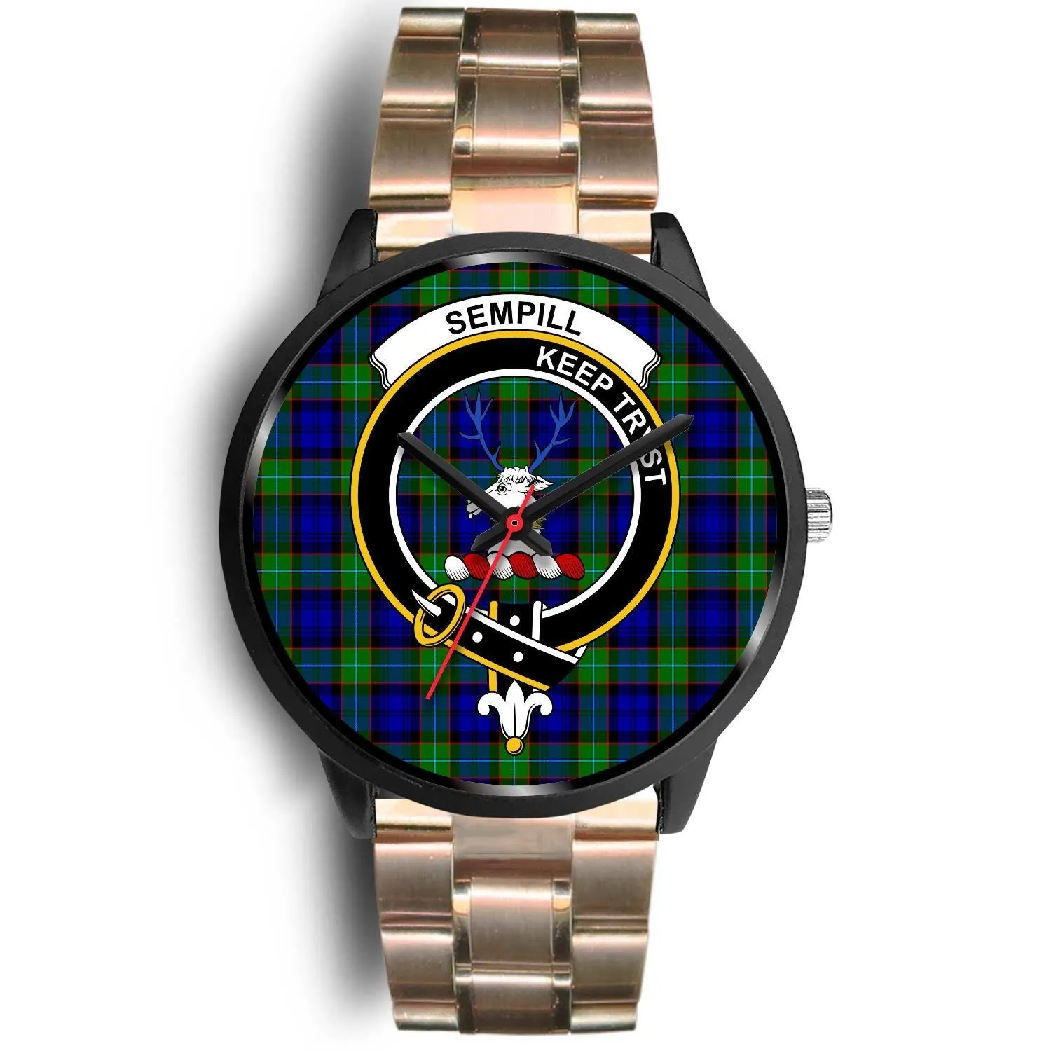 Sempill Modern Clan Badge Tartan Black Watch