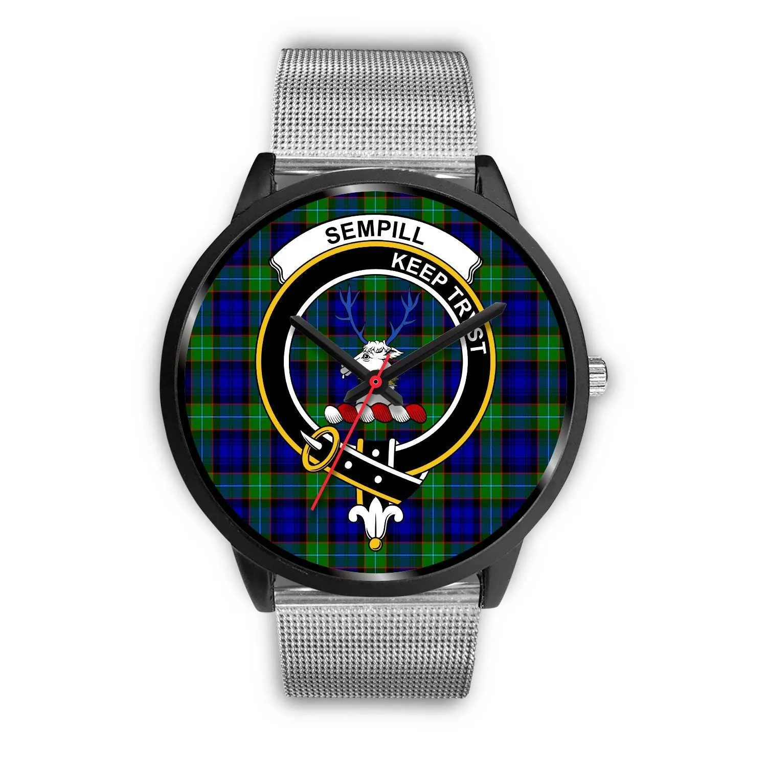 Sempill Modern Clan Badge Tartan Black Watch