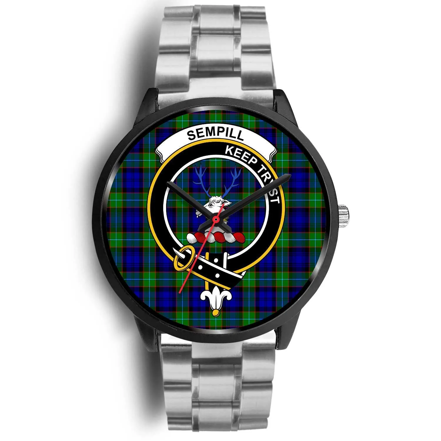 Sempill Modern Clan Badge Tartan Black Watch