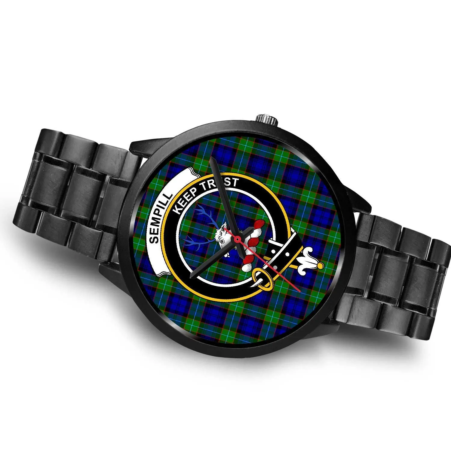 Sempill Modern Clan Badge Tartan Black Watch