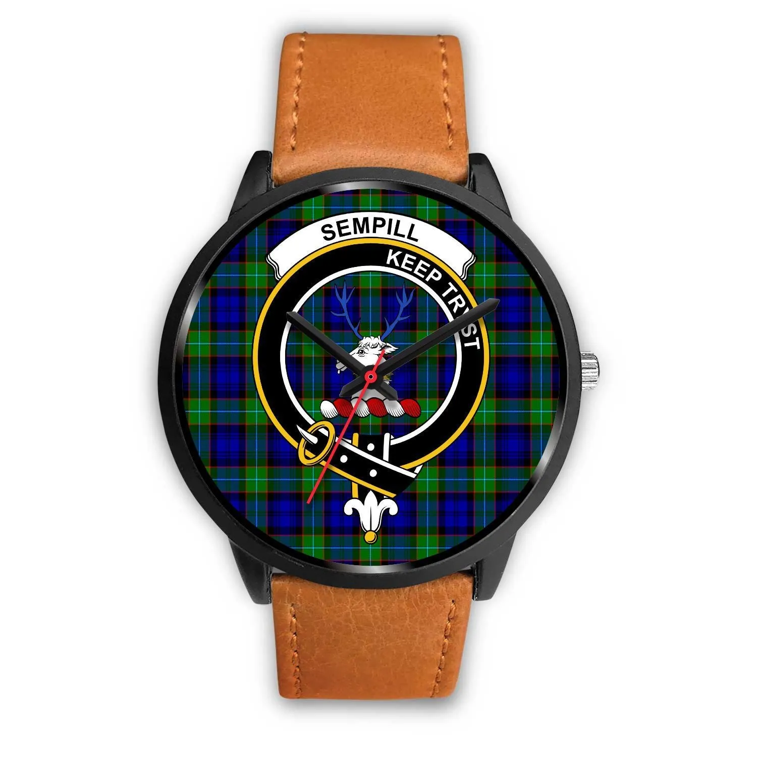 Sempill Modern Clan Badge Tartan Black Watch