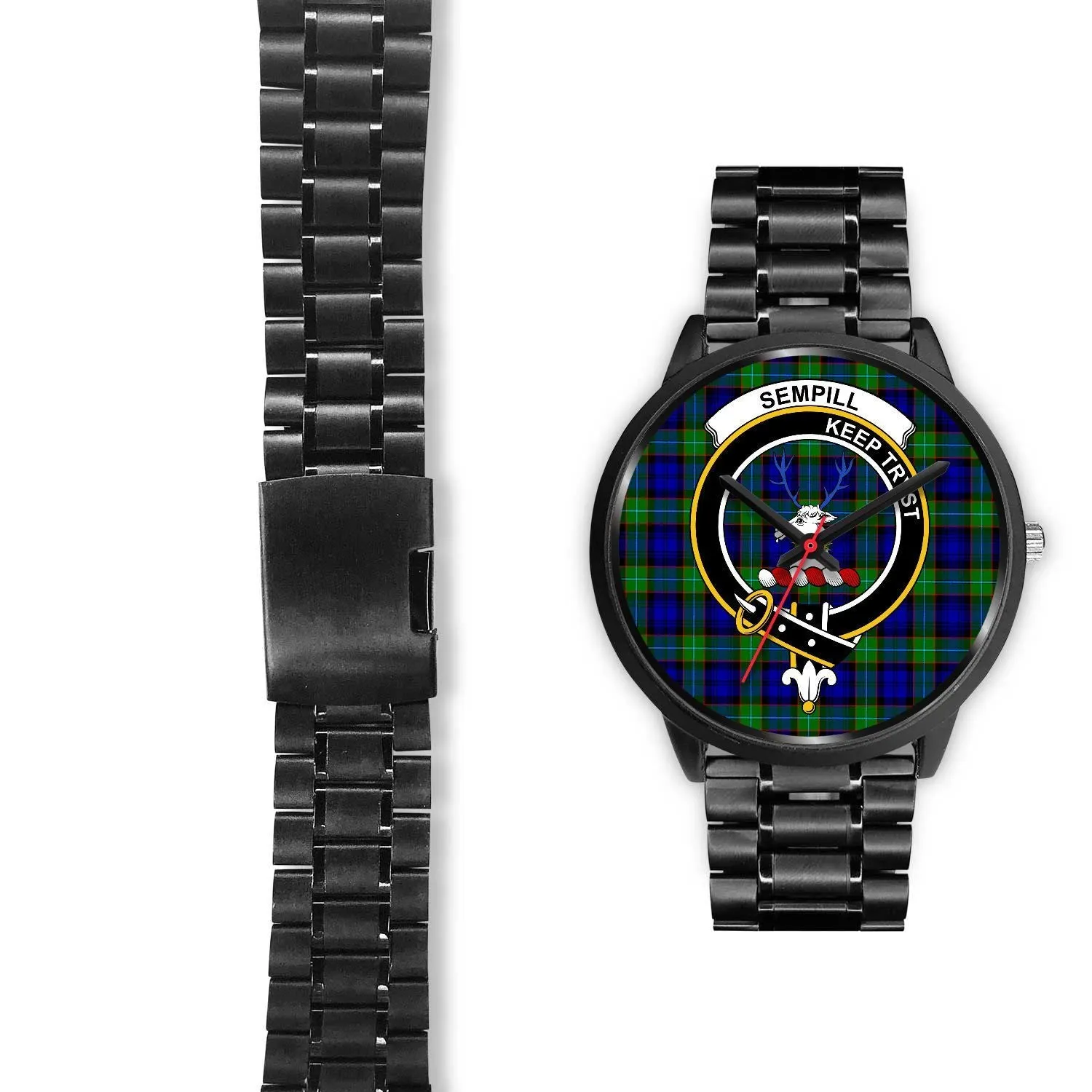 Sempill Modern Clan Badge Tartan Black Watch