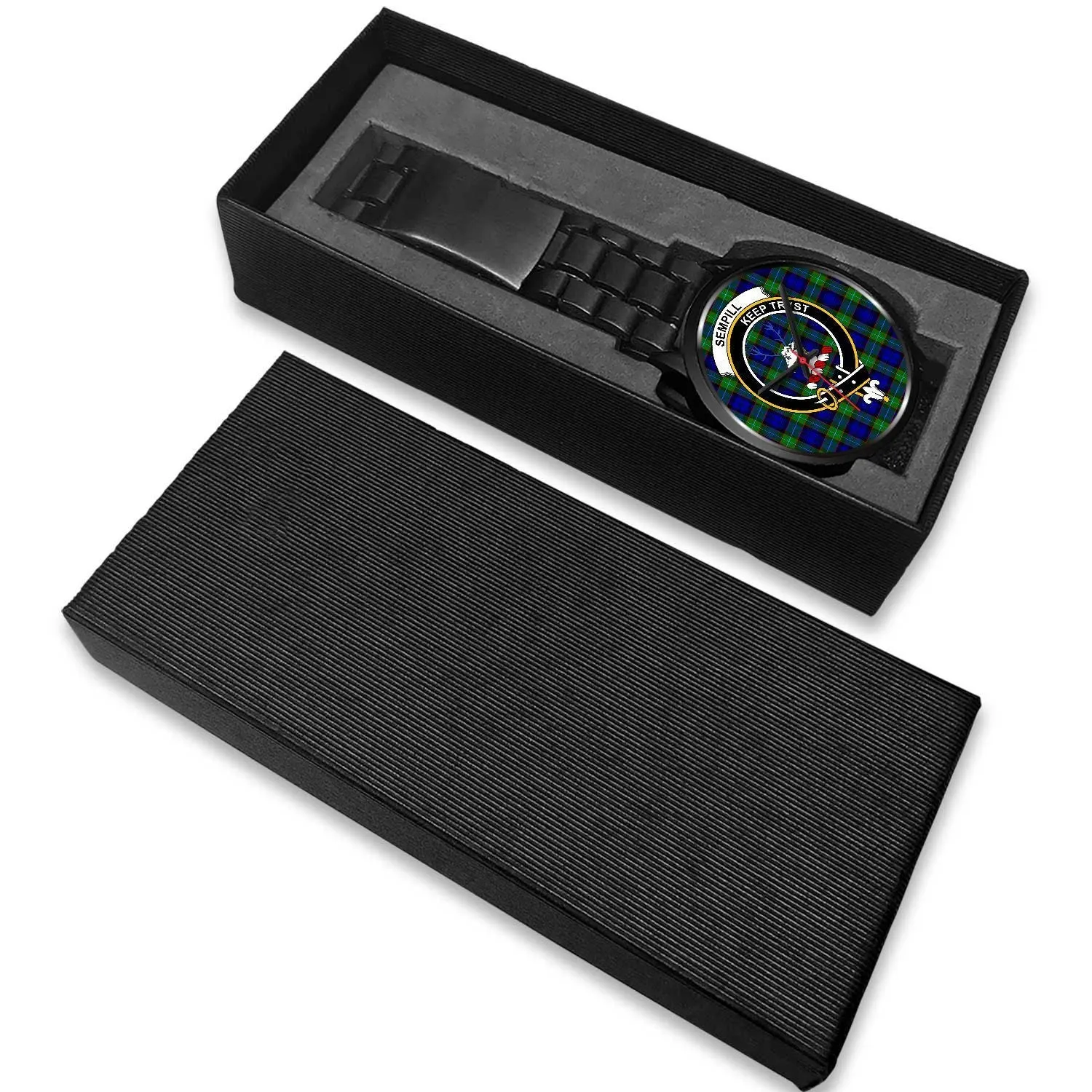 Sempill Modern Clan Badge Tartan Black Watch