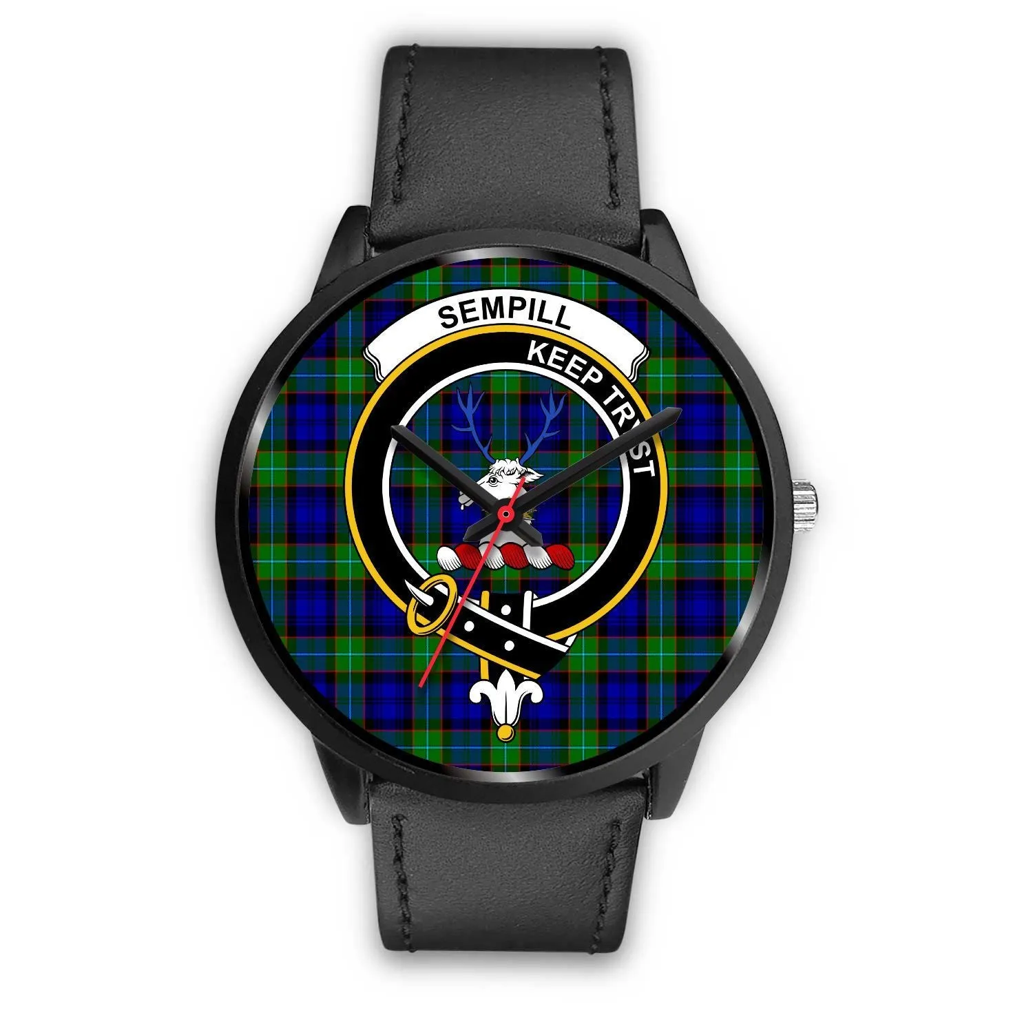 Sempill Modern Clan Badge Tartan Black Watch