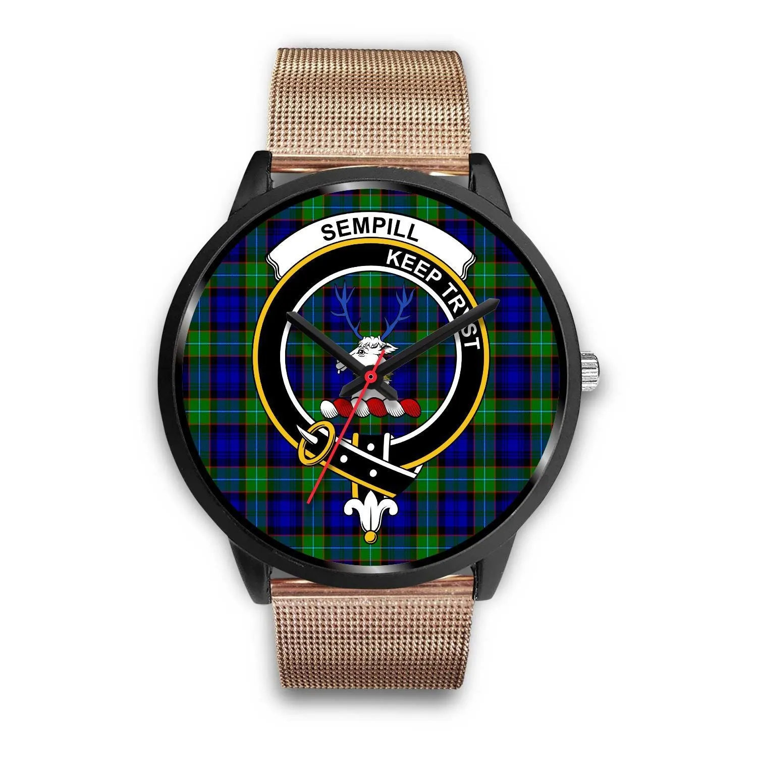 Sempill Modern Clan Badge Tartan Black Watch