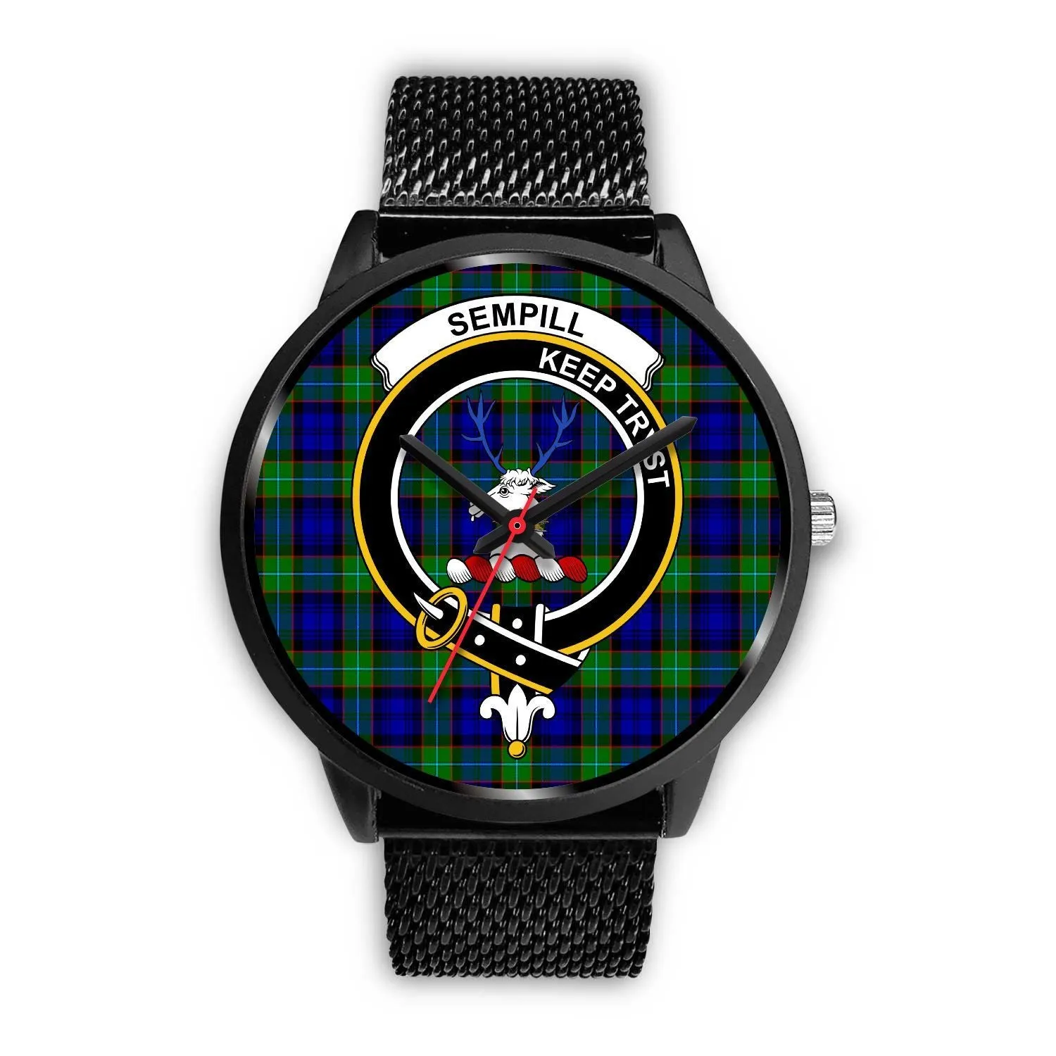 Sempill Modern Clan Badge Tartan Black Watch
