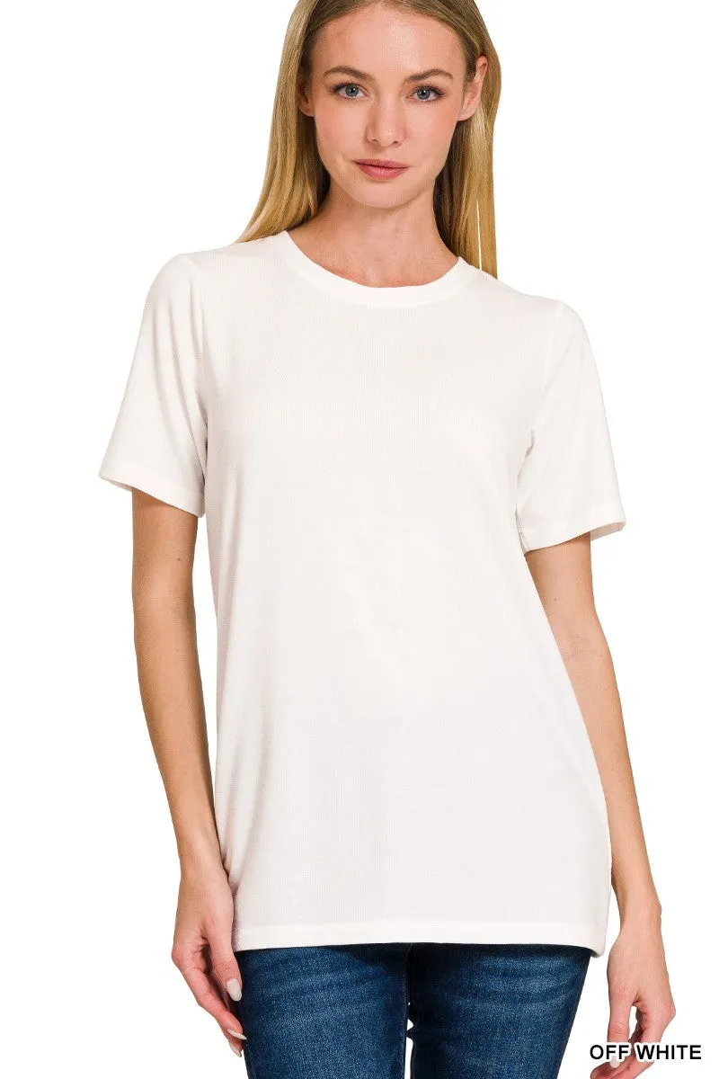 Short Sleeve Round Neck Tee