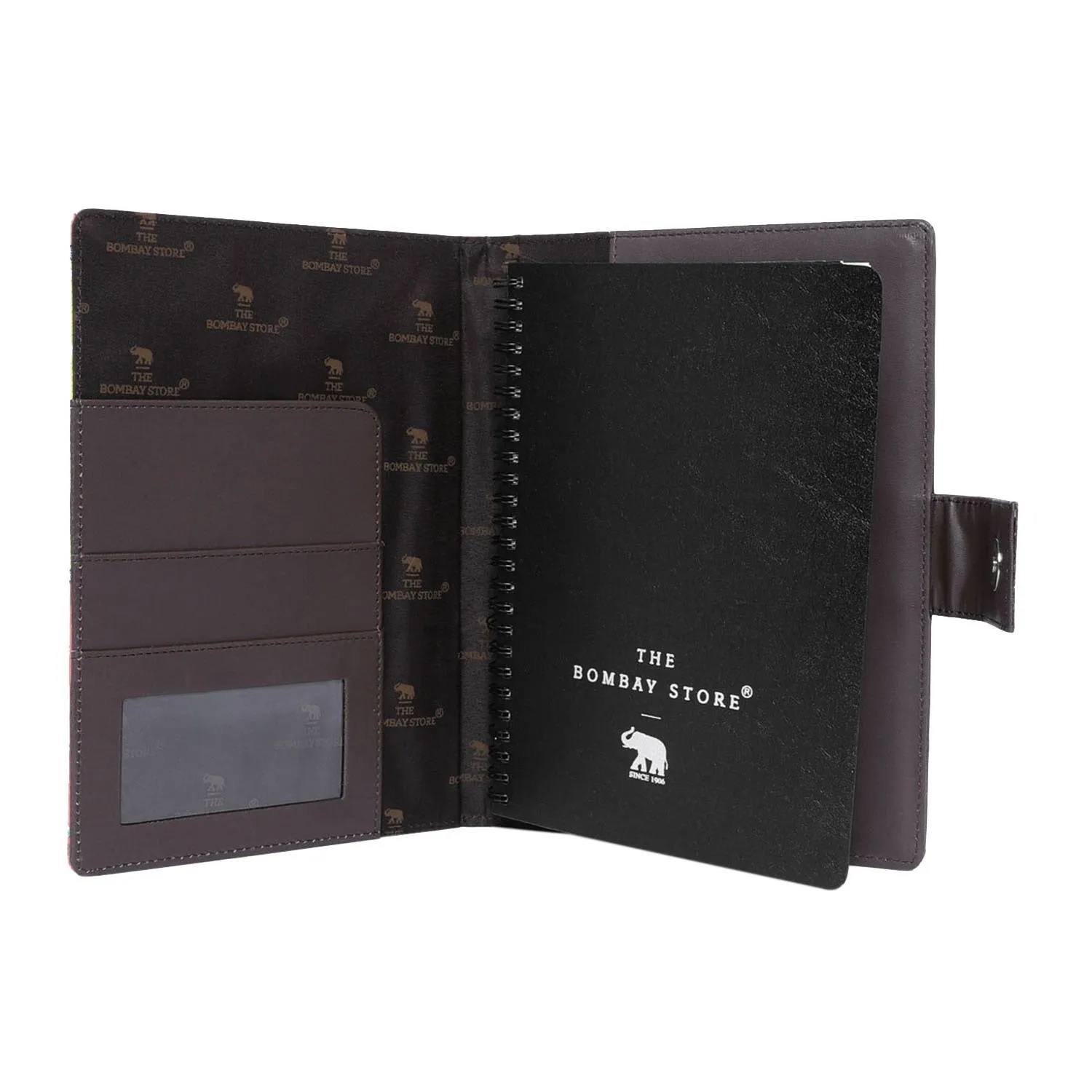 Signature Elephant Leather Case with Diary