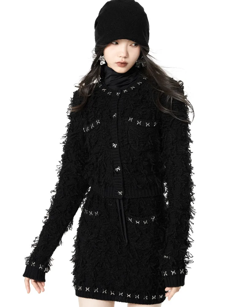 Small Fragrance Cardigan Jacket ＆ Skirt【s0000000400】