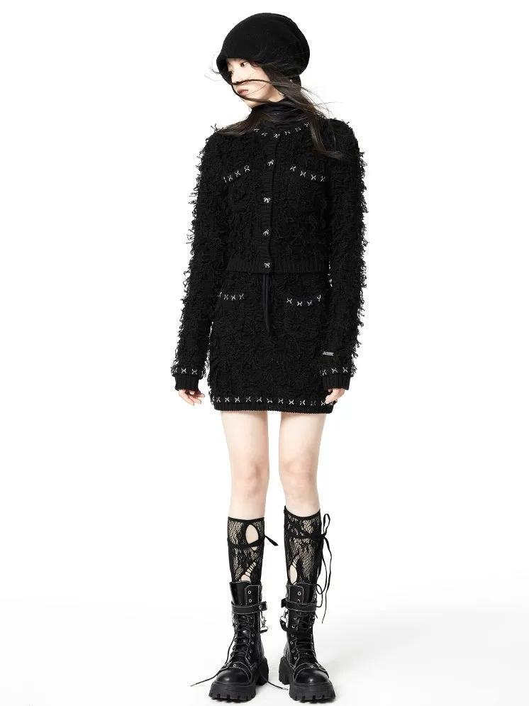 Small Fragrance Cardigan Jacket ＆ Skirt【s0000000400】