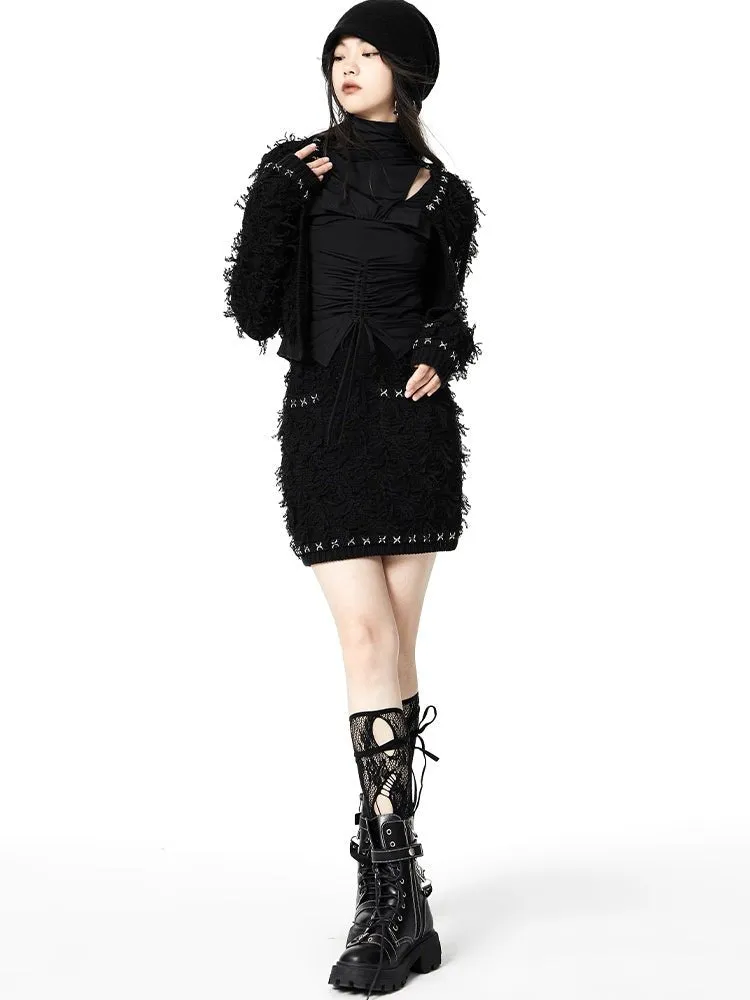 Small Fragrance Cardigan Jacket ＆ Skirt【s0000000400】
