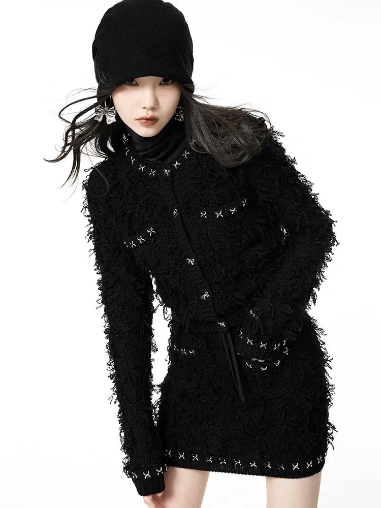 Small Fragrance Cardigan Jacket ＆ Skirt【s0000000400】