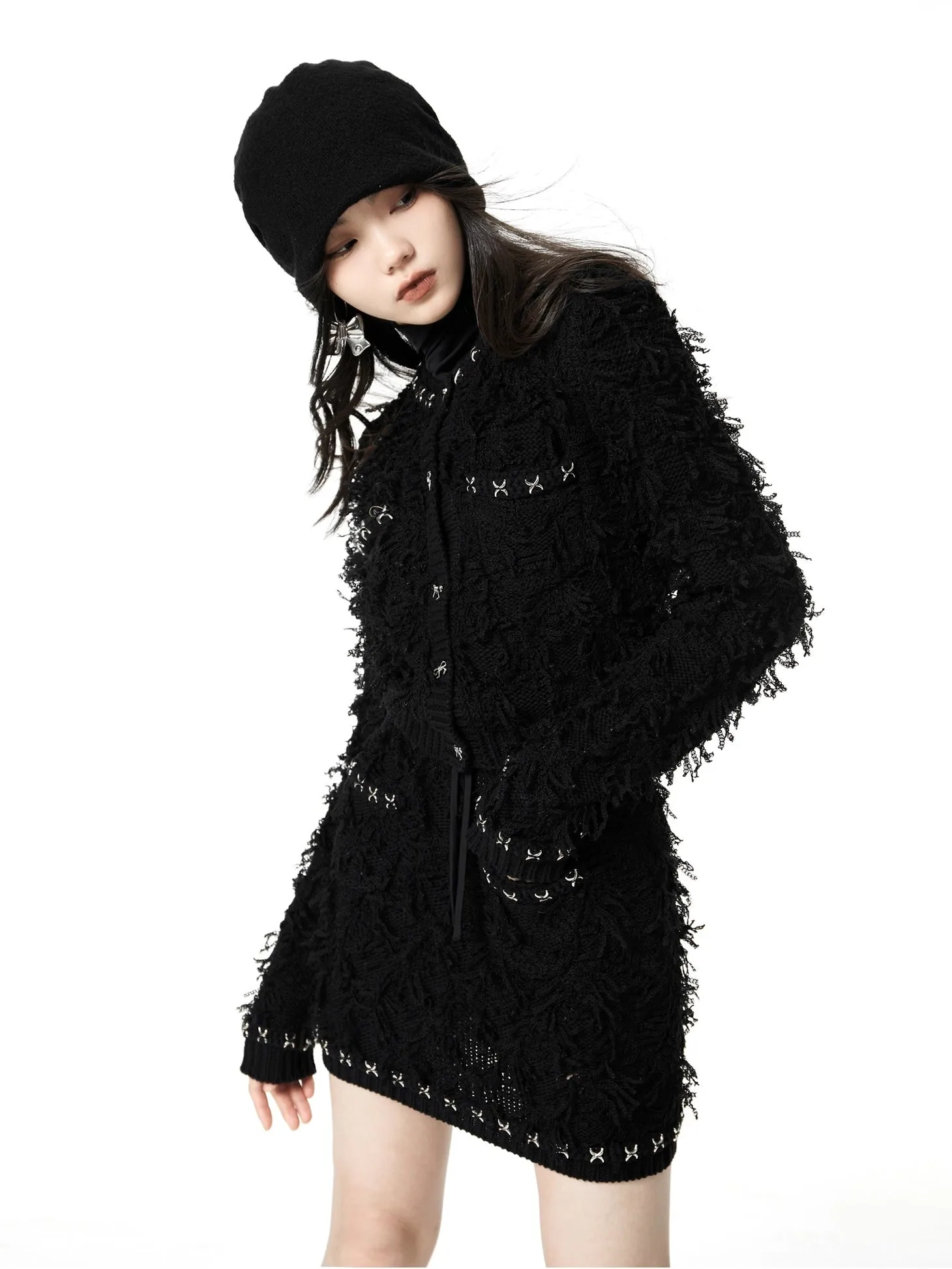 Small Fragrance Cardigan Jacket ＆ Skirt【s0000000400】