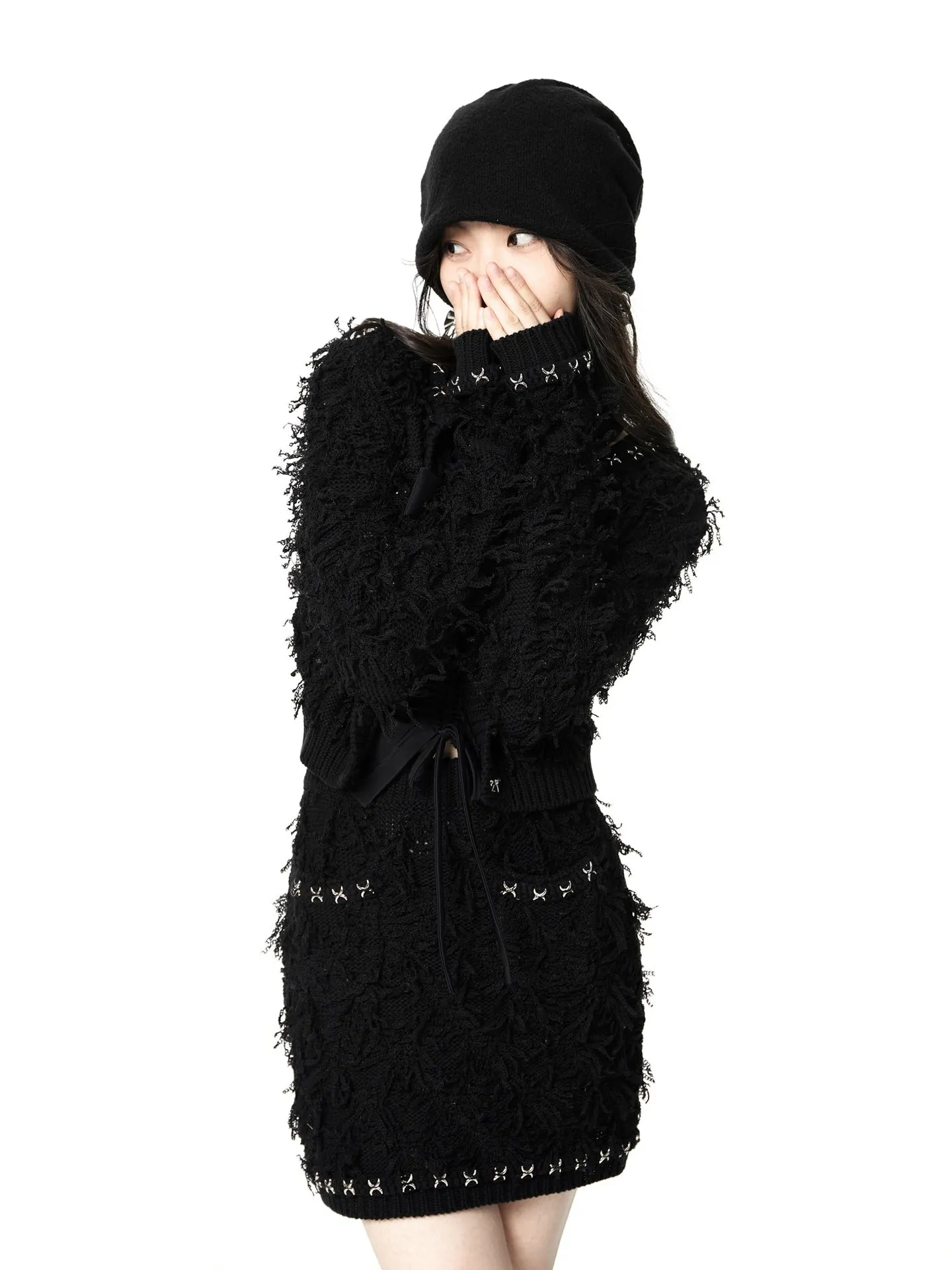 Small Fragrance Cardigan Jacket ＆ Skirt【s0000000400】