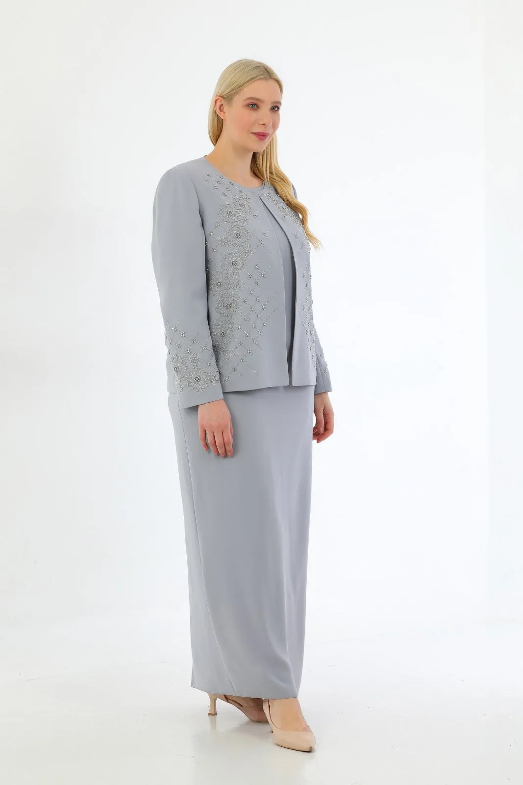 SMLA Linda 2 Piece Set Gray