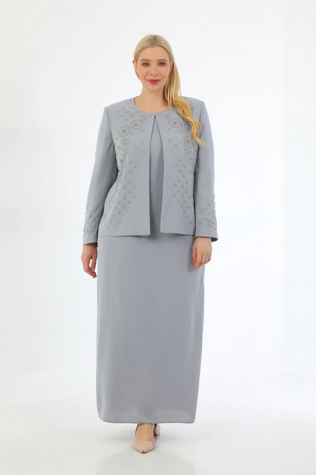 SMLA Linda 2 Piece Set Gray