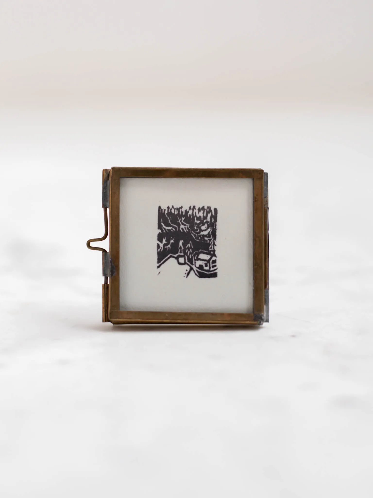 Tiny Nature Linocuts by Hannah Mason