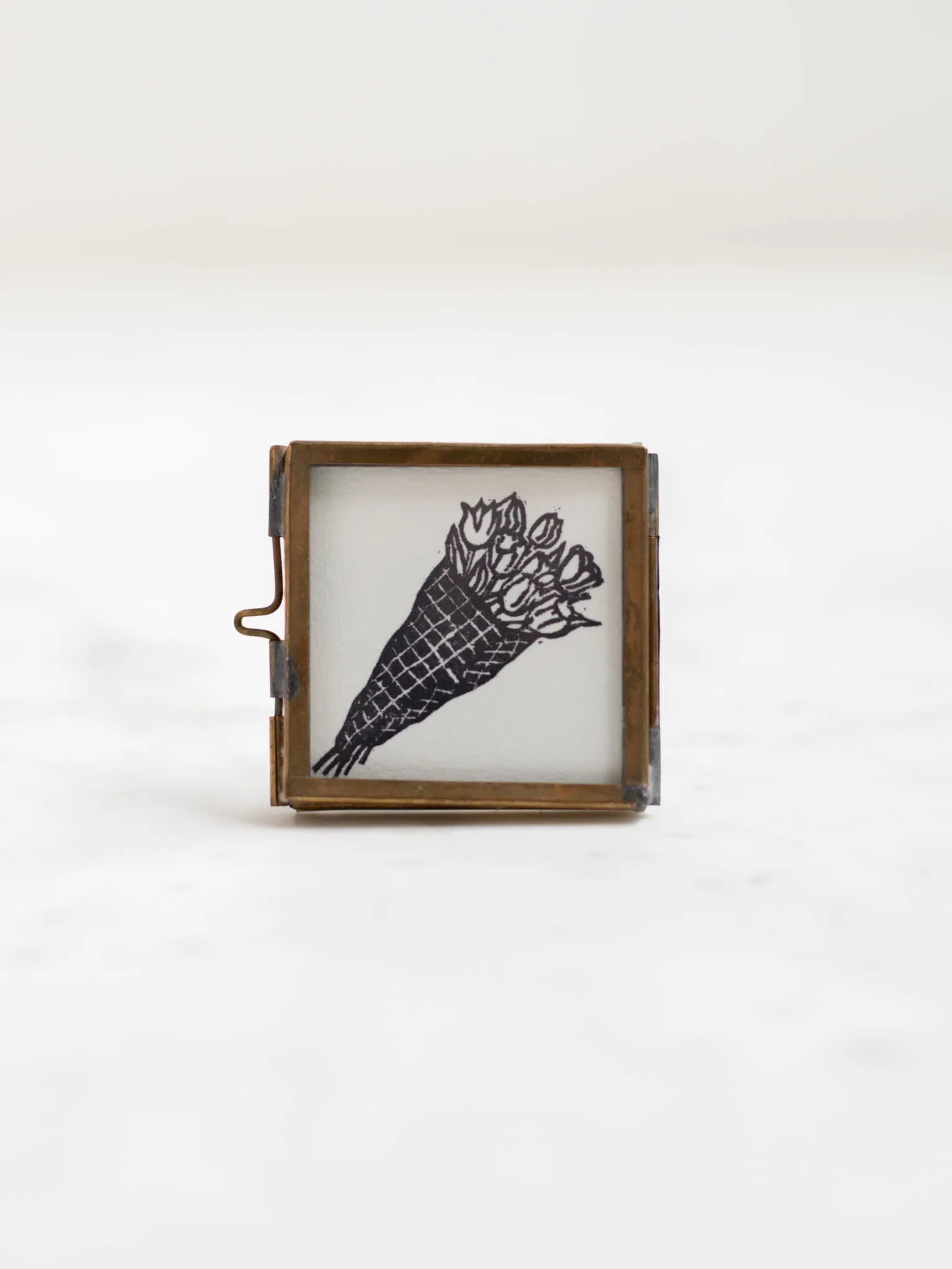 Tiny Nature Linocuts by Hannah Mason