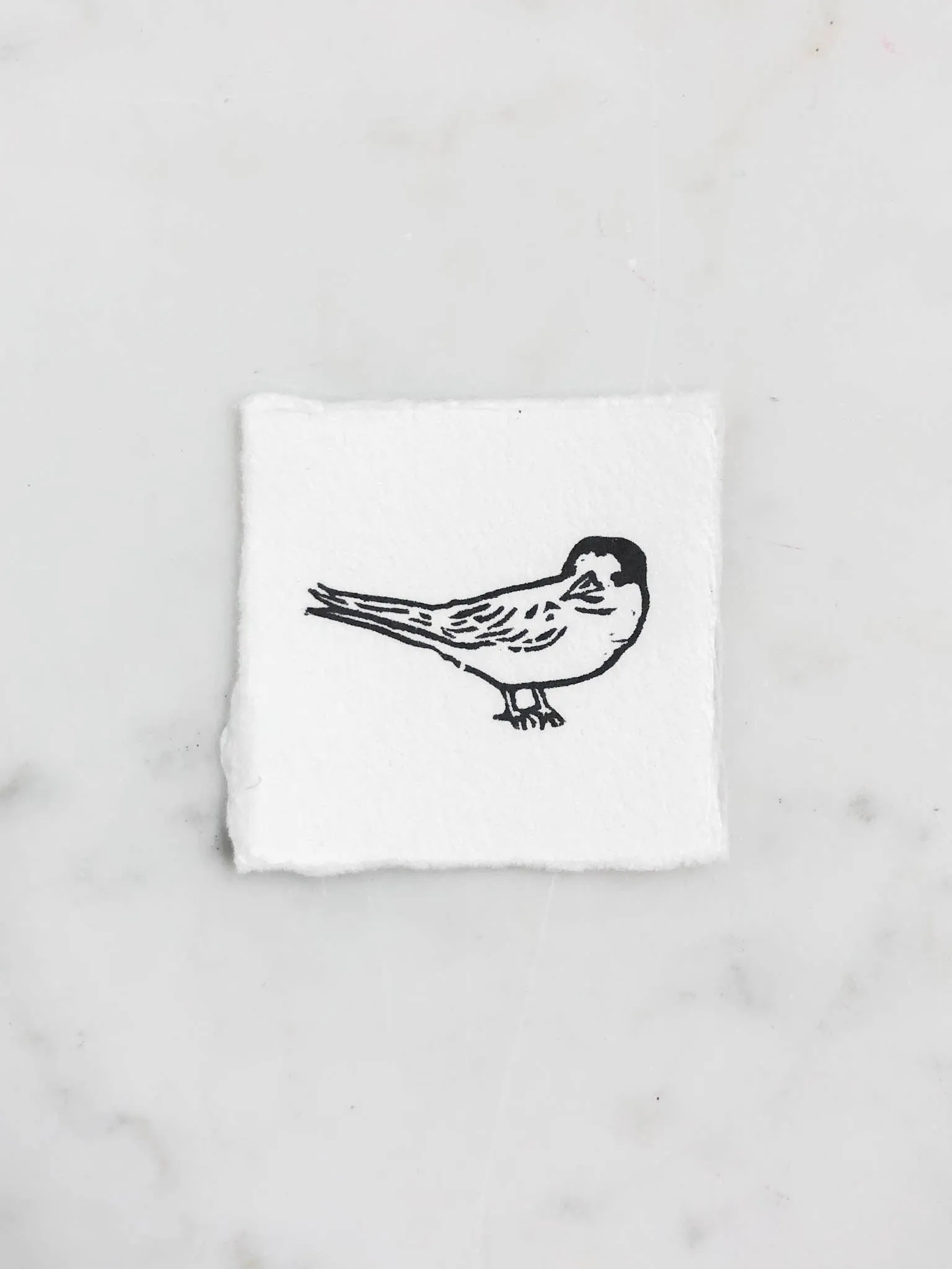 Tiny Nature Linocuts by Hannah Mason