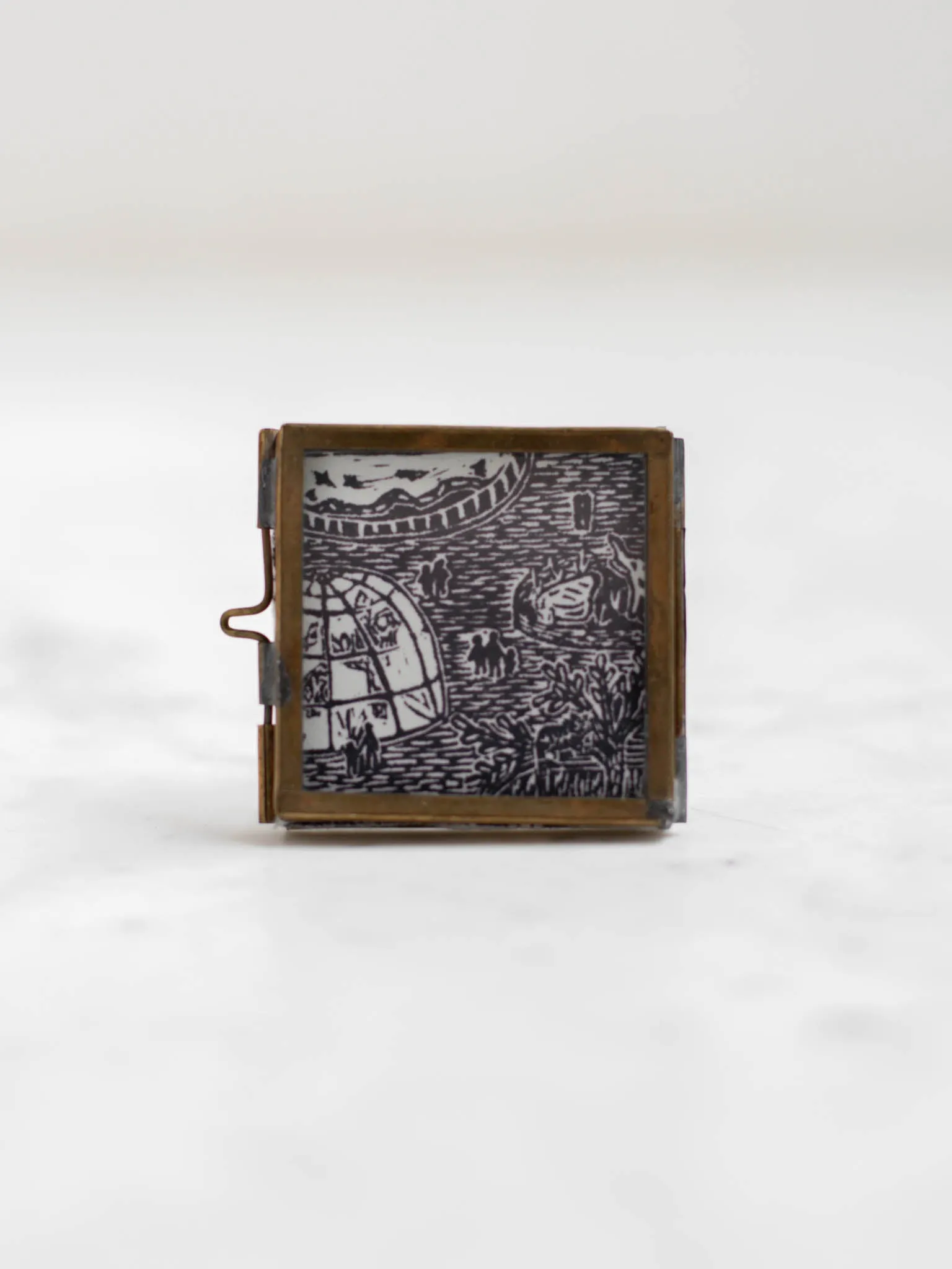 Tiny Nature Linocuts by Hannah Mason
