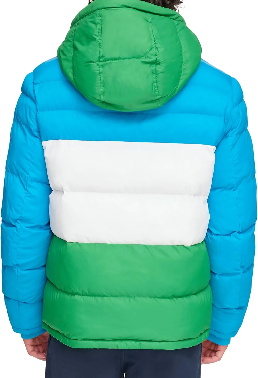 Tommy Hilfiger Men's Hooded Puffer Jacket (Standard and Big & Tall)