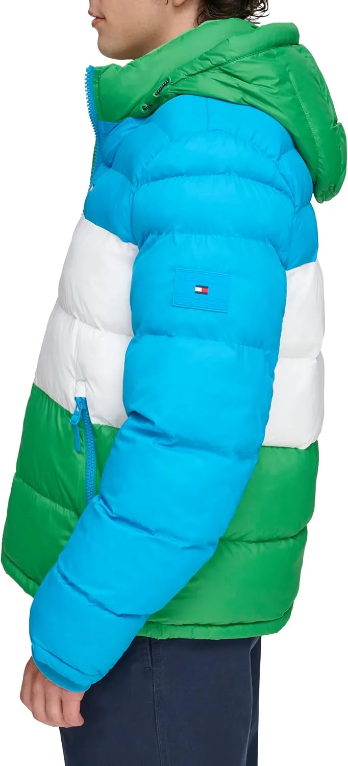 Tommy Hilfiger Men's Hooded Puffer Jacket (Standard and Big & Tall)