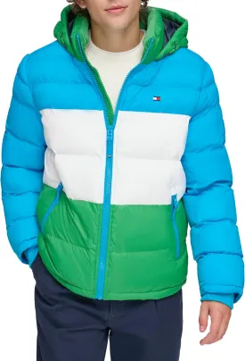 Tommy Hilfiger Men's Hooded Puffer Jacket (Standard and Big & Tall)