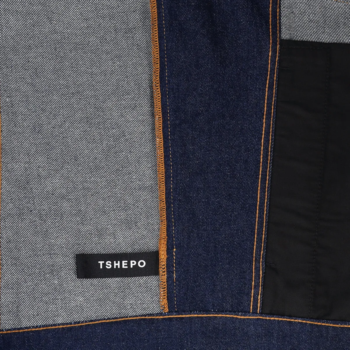 TSHEPO TRUCKER JACKET REGULAR FIT, INDIGO