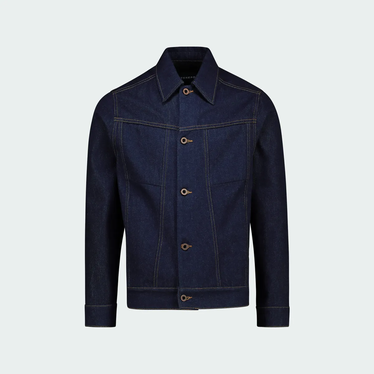 TSHEPO TRUCKER JACKET REGULAR FIT, INDIGO